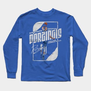 Kristaps Porzingis Dallas Stretch Long Sleeve T-Shirt